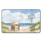 Preview: Breakfast board  Watercolor Art Print Beach Chair Sunset North Sea Island Langeoog Sunset Beach Ocean Dunes Seagulls